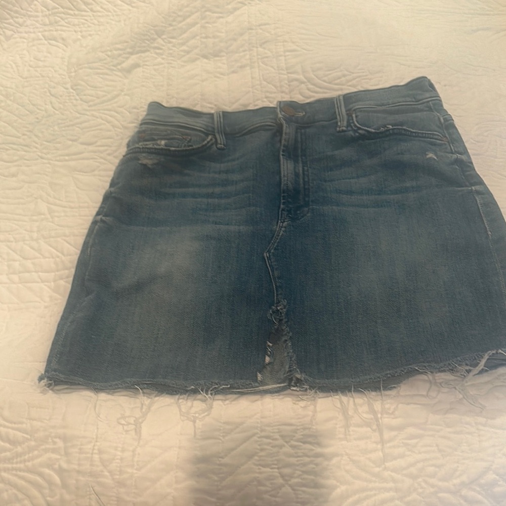 Denim Mini Skirt